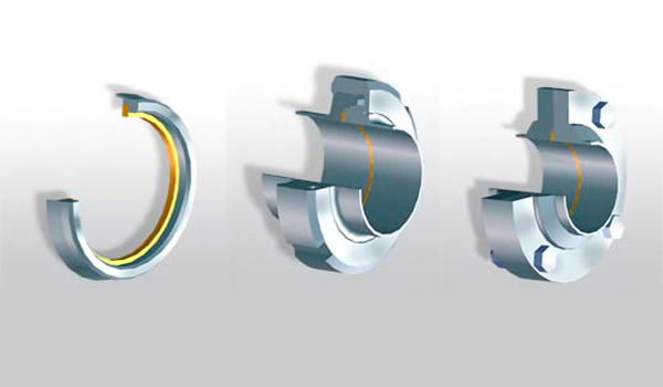 Aseptic tube connection